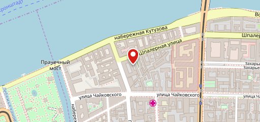 БЦ «Шпалерная-1» на карте