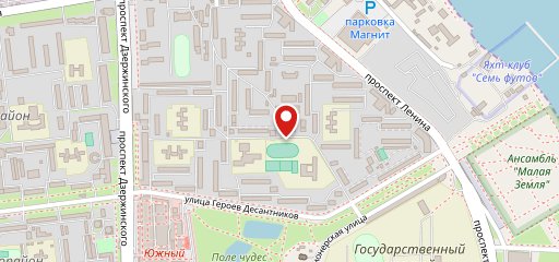 Бублик на карте