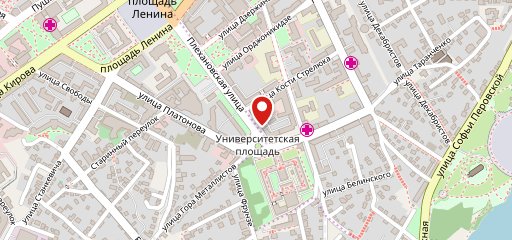 Бублик, Пекарня на карте