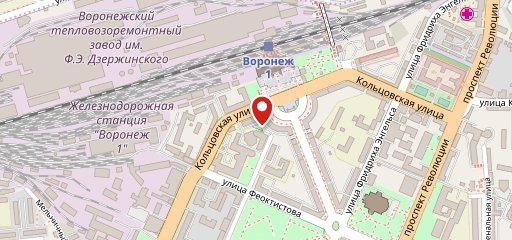 Поезда на карте