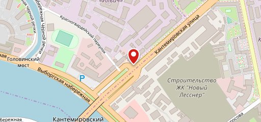 Кофейня на карте