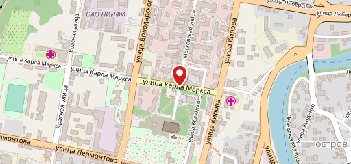 Будыльня на карте