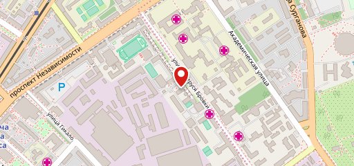 Буфет 1 корпуса БГУИР на карте