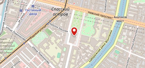 Буфет Александринского театра на карте