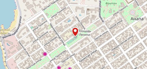Буфет на карте