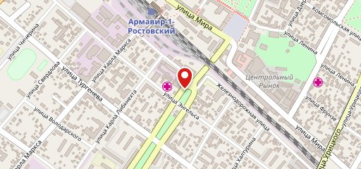 Буфет на карте