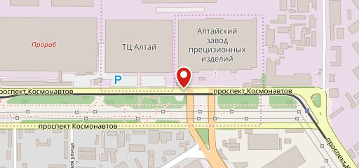 Буфет на карте