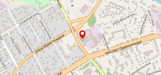 Буфет на карте