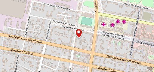 Буфет на карте