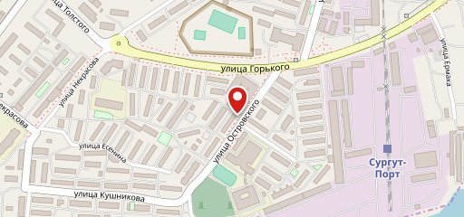 Буфет на карте