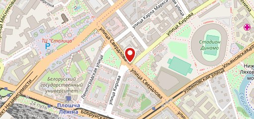 Буфет БГЭУ на карте