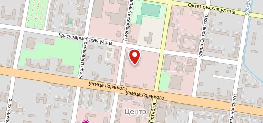 Буфет на карте