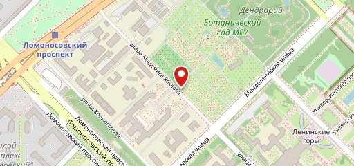 Буфет "Ботанический сад" на карте