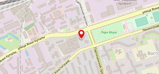 Буфет на карте