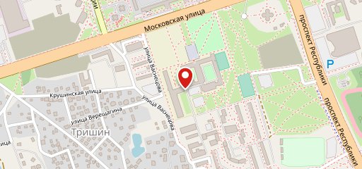 Буфет на карте