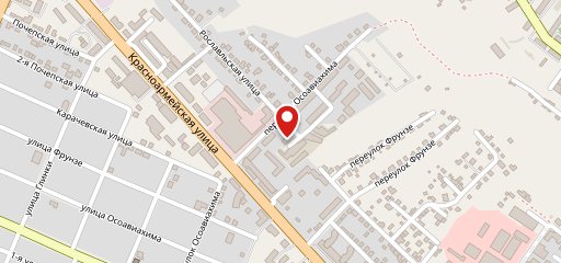 Буфет на карте