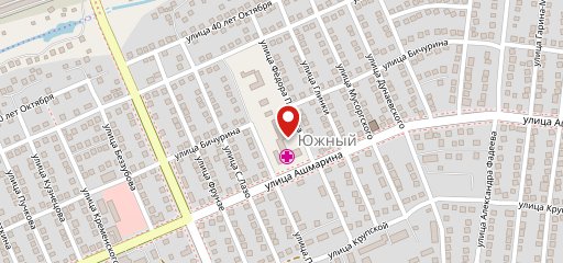 Буфет на карте