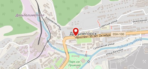 Буфет на карте