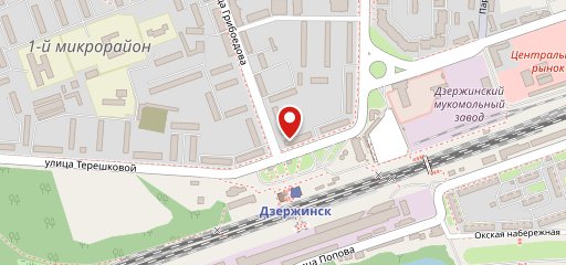 Буфет на карте