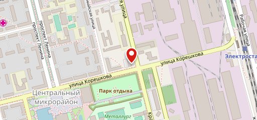 Буфет на карте