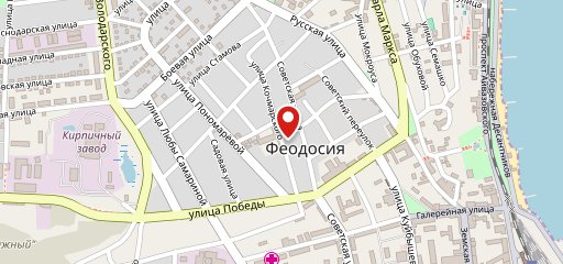 Буфет на карте
