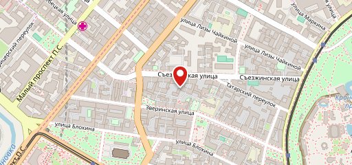 Буфет ФУПРФ на карте