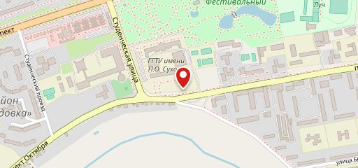 Буфет на карте