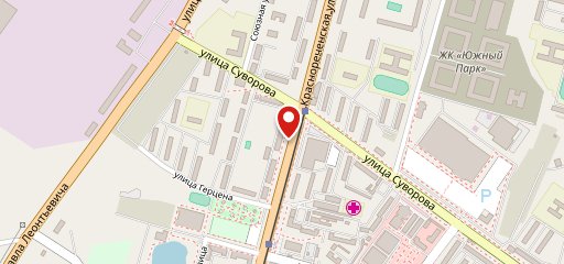 Буфет на карте