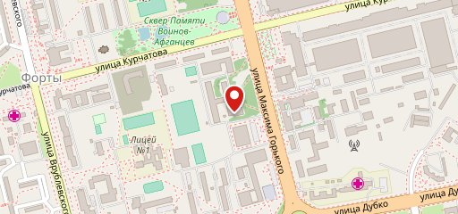 Буфет на карте