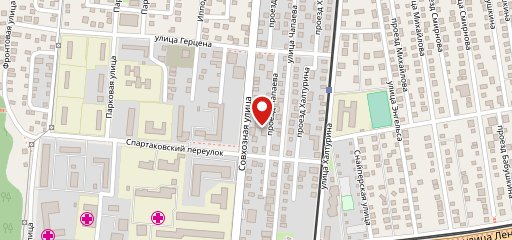 Буфет на карте
