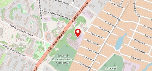 Буфет кафе на карте
