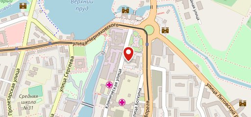 Буфет на карте