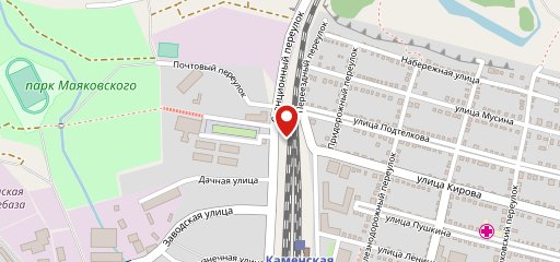 Буфет на карте
