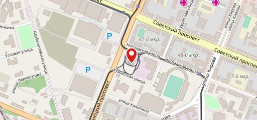 Буфет на карте