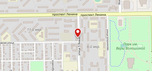 Буфет на карте
