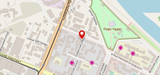 Буфет на карте