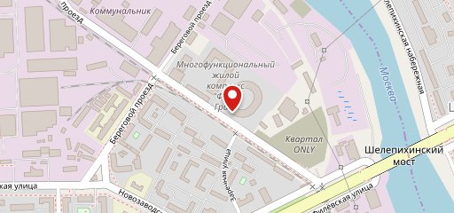 Хлеб и помидор на карте