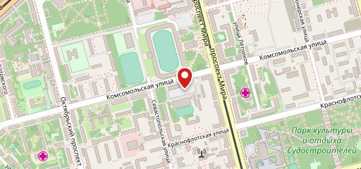 Буфет на карте