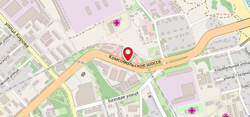 Буфет на карте
