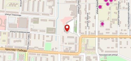 Буфет на карте