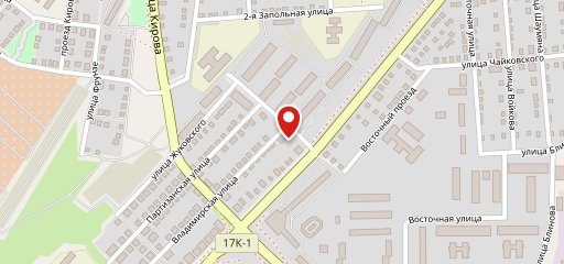 Буфет на карте