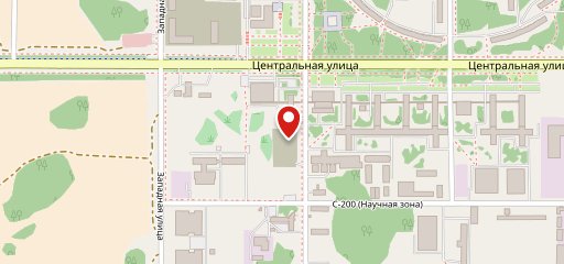 Буфет на карте