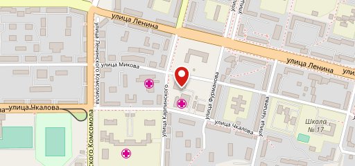 Буфет на карте