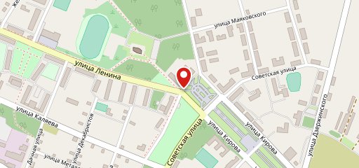 Буфет на карте