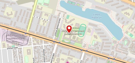 Буфет КубГУ на карте