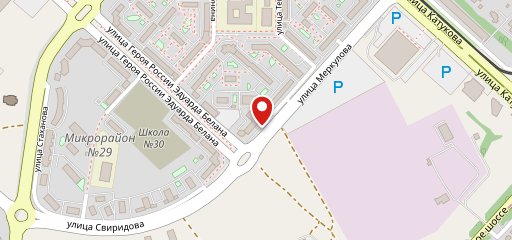Буфет на карте