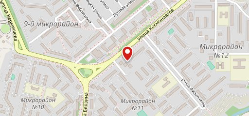 Буфет на карте