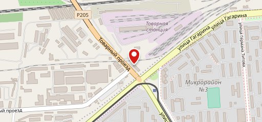 Буфет на карте