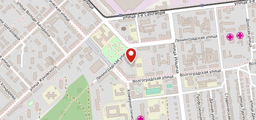 Буфет на карте