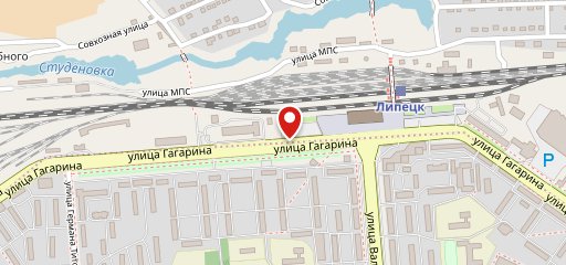 Буфет на карте